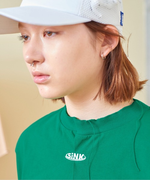 コトハヨコザワ　ファーキャップ SINK kotohayokozawa 帽子 キャップ CAP WITH CARD POCKET