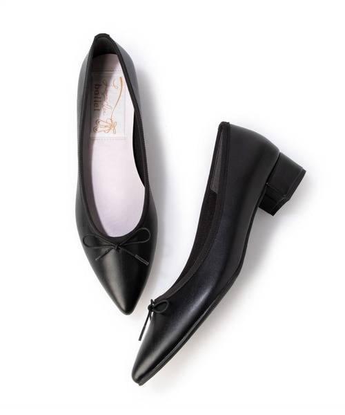 VIVAIA ニットパンプス 38 24cm バイカラー ベージュ ビバイア