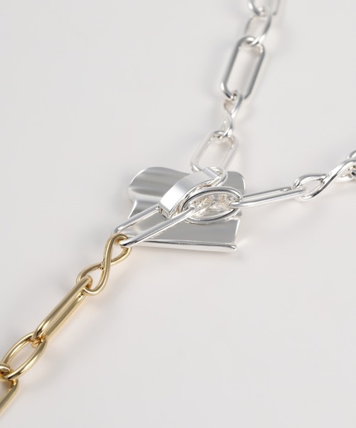 ネックレス 「Nothing And Others/ナッシングアンドアザーズ」Wave square point Lariat レディースの画像