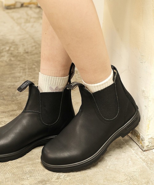 Blundstone 黒 サイドゴアブーツ　22.5〜23cm Blundstone ブランドストーン サイドゴアブーツ ローカット