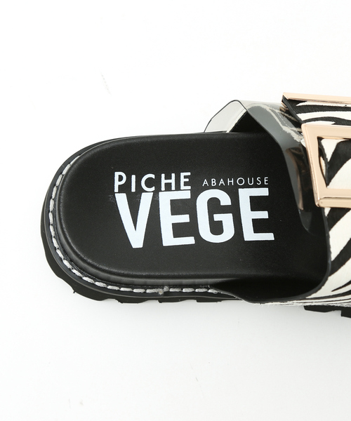 VEGE（ベジ） 厚底 サンダル ○「VEGE 別注コラボ」ボリュームサンダル