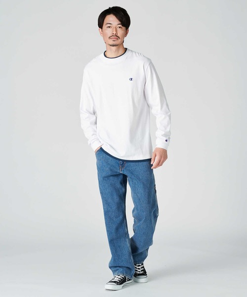 Champion（チャンピオン） tシャツ 「Champion」BIGレイヤードロンT