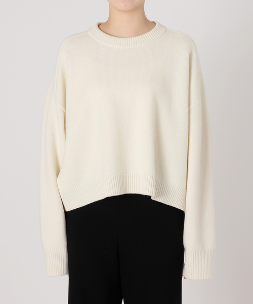 DEUXIEME CLASSE - juni　ドゥーズィエムクラス　ミドルゲージニット　KNIT　プルオーバー Deuxieme Classe ニット *ミドルゲージ プルオーバー : ZOZOTOWN