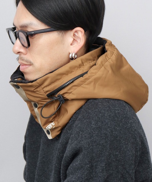GERRY（ジェリー） ネックウォーマー スヌード タフタ 2WAY フロント