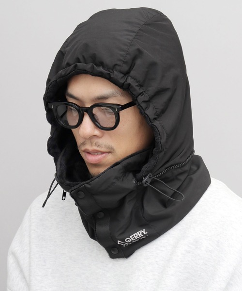 GERRY（ジェリー） ネックウォーマー スヌード タフタ 2WAY フロント