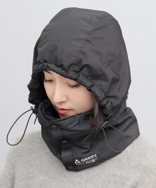 GERRY（ジェリー） ネックウォーマー スヌード タフタ 2WAY フロント
