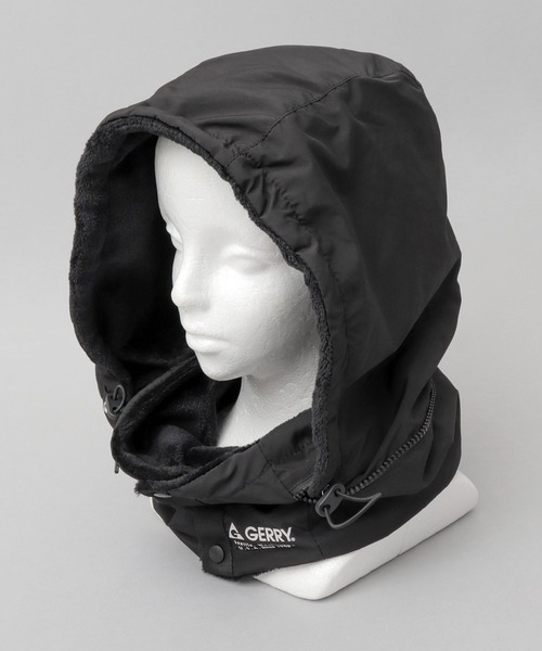 GERRY（ジェリー） ネックウォーマー スヌード タフタ 2WAY フロント