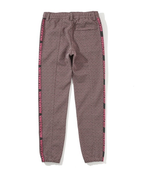 MARK&LONA バーガンディパンツ MARK&LONA（マークアンドロナ） パンツ Brown's Herring Pants | MEN