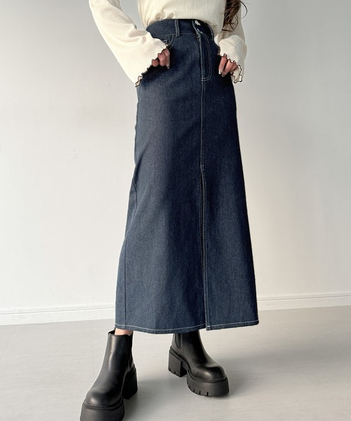 【BALENCIAGA】レースアップ デニムスカート Balenciaga レースアップ デニムスカート グレー | Lyst