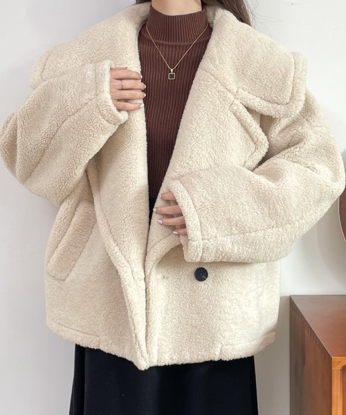 ABITOKYO（アビトーキョー） コート アウター ビックカラーボリューム