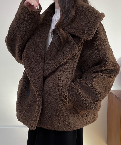 ABITOKYO（アビトーキョー） コート アウター ビックカラーボリューム