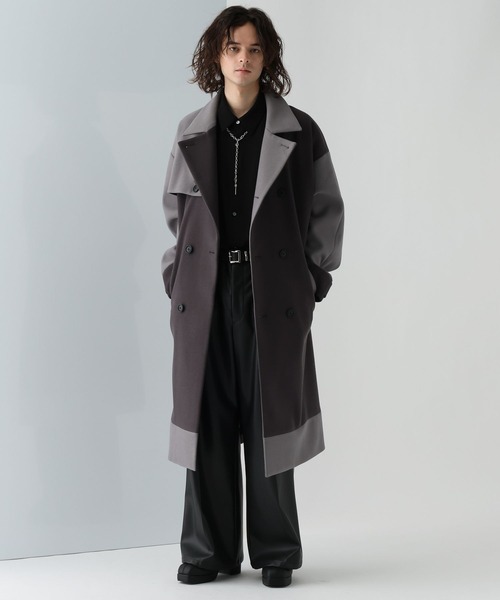 HARE 新品 トロミシャツとトロミストレートトラウザーのセットと牛革ベルト HARE 新品 トロミシャツとトロミストレートトラウザーのセットと