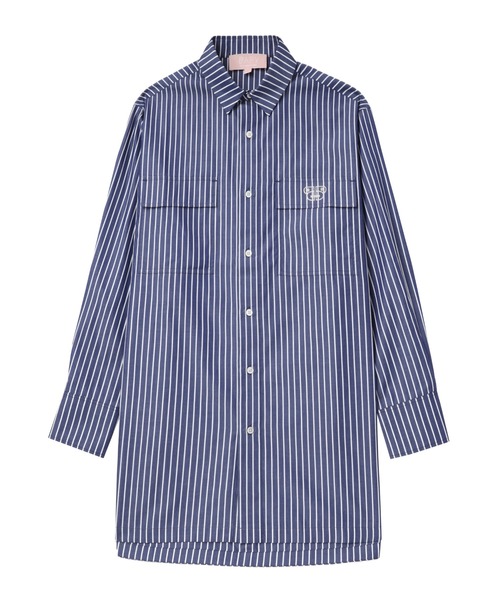 ブラウス シャツ BAPY STRIPED SHIRT レディース BAPY BY A BATHING APE ブラウス シャツ STRIPED SHIRT