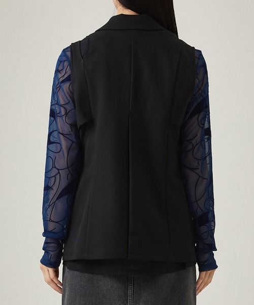 UNITED TOKYO（ユナイテッドトウキョウ） ベスト ジレ カッティング