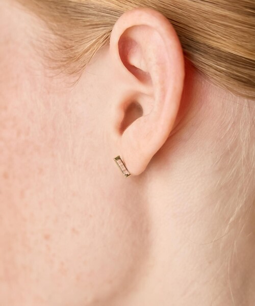 ete bijoux（エテ ビジュー） ピアス 「ジェム」 K18YG スカポライト