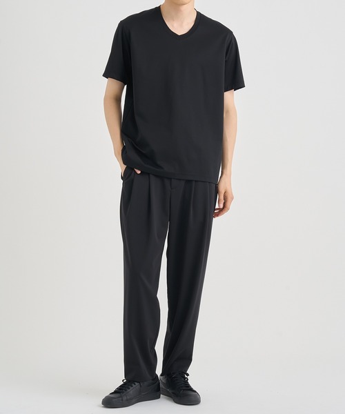 tシャツ もう汗(焦)らない汗染み，汚れ防止/ソロテックスショート