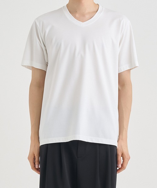 tシャツ もう汗(焦)らない汗染み，汚れ防止/ソロテックスショート