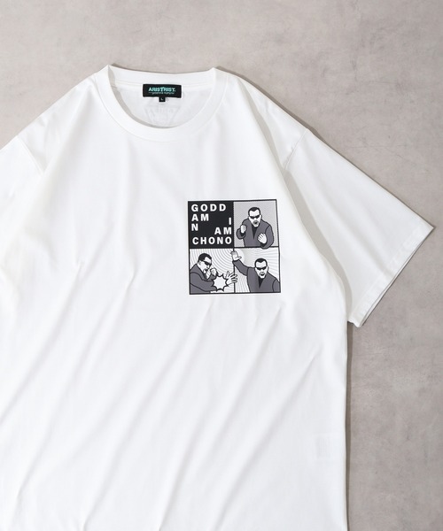 ARISTRIST tシャツ プロレスラー蝶野 プリントTEEシャツ メンズ