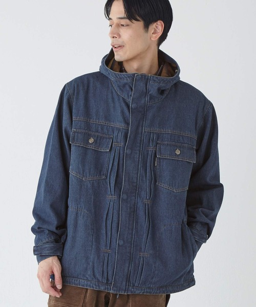THE NORTH FACE - 美品 ザノースフェイス マウンテン ライト デニム ジャケット ブルゾン M ザ・ノース・フェイス(THE NORTH FACE) マウンテンパーカー