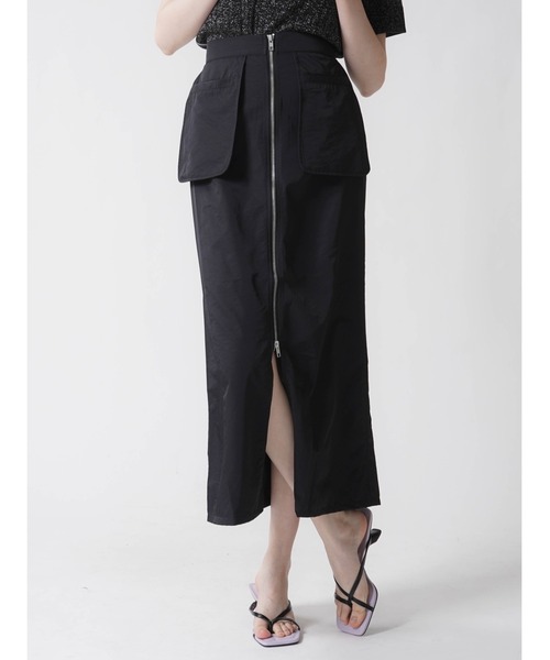 ロング スカート OUT POCKET NYLON SKIRT : ZOZOTOWN Yahoo!店 - 通販