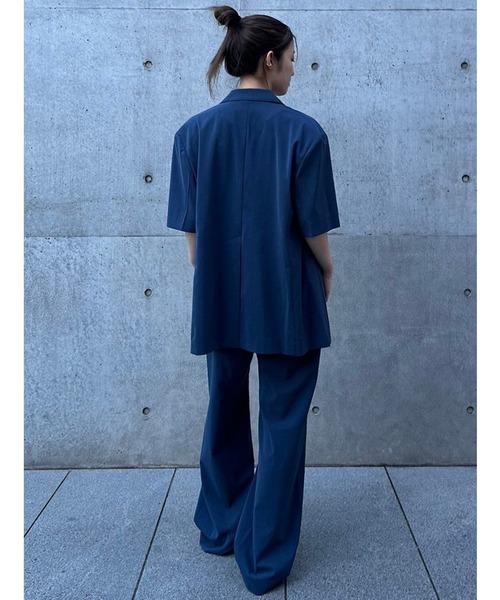 LE CIEL BLEU（ルシェルブルー） パンツ ドレープフロントラップパンツ