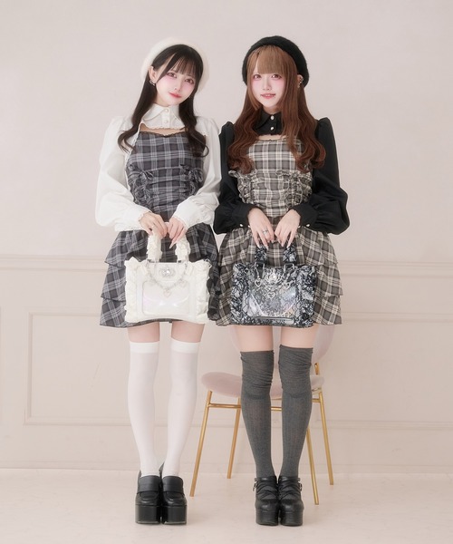 Pal elfy ショルダーバッグ バッグ オーロラレースミニ姫痛バ/地雷系