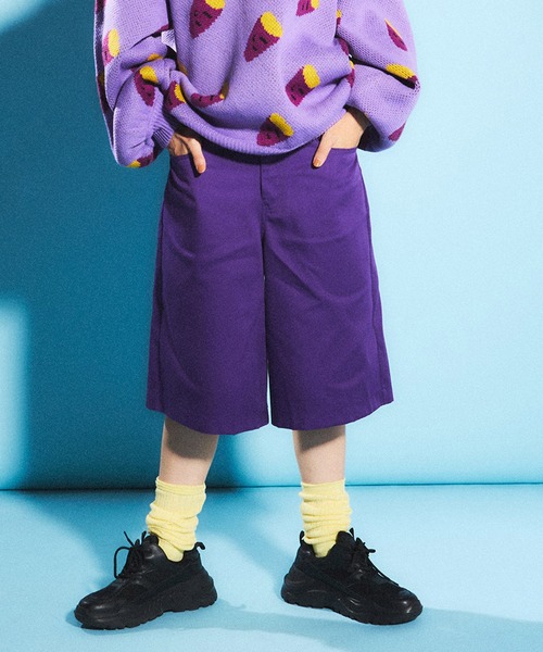 PUNYUS パンツ スケーターハーフパンツ レディース メンズ