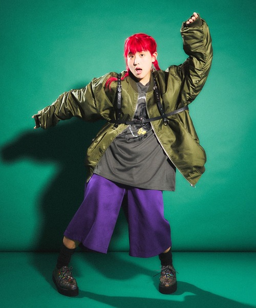 パンツ Niku PUNYUS（プニュズ） パンツ スケーターハーフパンツ レディース メンズ