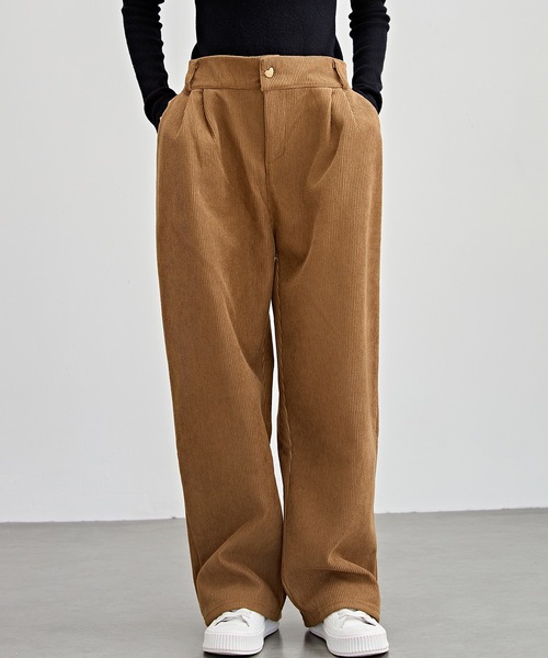 Lace Ladies（レースレディース） パンツ ハートボタン コーデュロイ