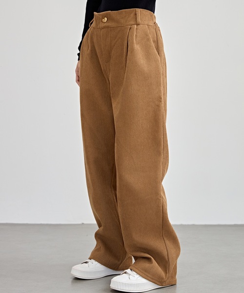 Lace Ladies（レースレディース） パンツ ハートボタン コーデュロイ