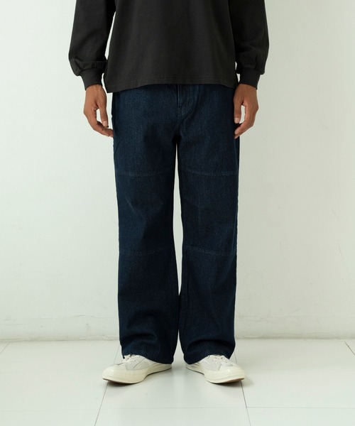 FCTY. ジーンズ color stitch baggy denim / カラーステッチ