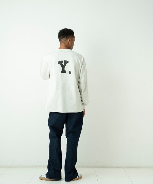 FCTY. ジーンズ color stitch baggy denim / カラーステッチ