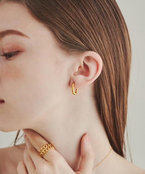 ciite' ピアス 「 金属アレルギー対応 」 オーラルフープピアス