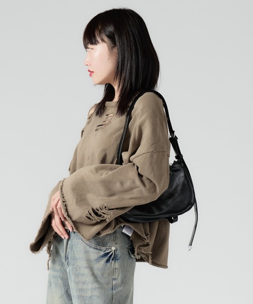 DIESEL ショート丈トレーナー M 美品 ディーゼル DIESEL スウェット トレーナー クロップド