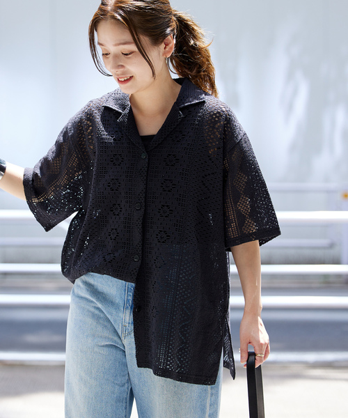 JOURNAL STANDARD 「JOURNAL STANDARD」 半袖シャツ FREE アイボリー 