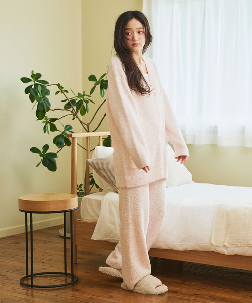 パジャマ ルームウェア 「LAFUKU/ラフク」もちふわマシュマロニット