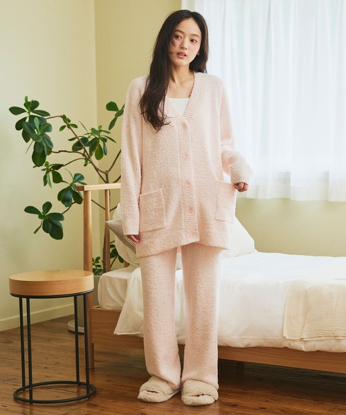 パジャマ ルームウェア 「LAFUKU/ラフク」もちふわマシュマロニット