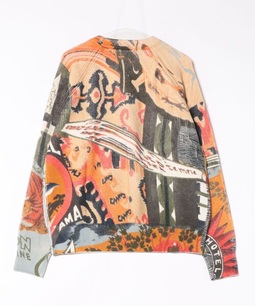 Desigual（デシグアル） セーター ニット インドモチーフ アート