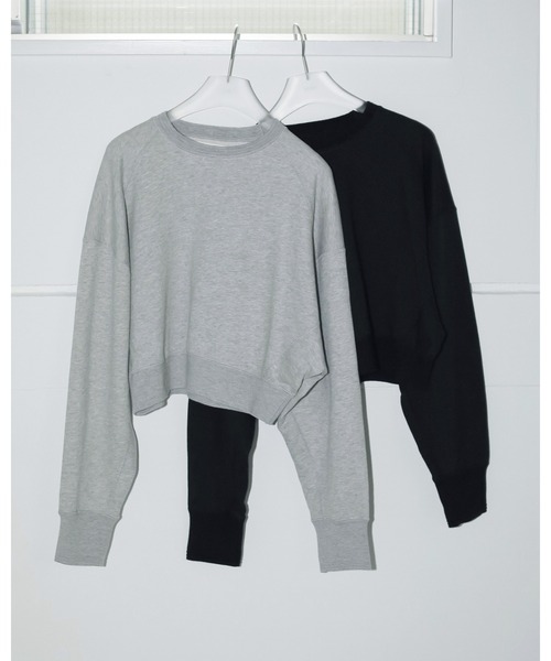 anuke（アンヌーク） トレーナー スウェット 裏起毛 Raglan Sleeve 