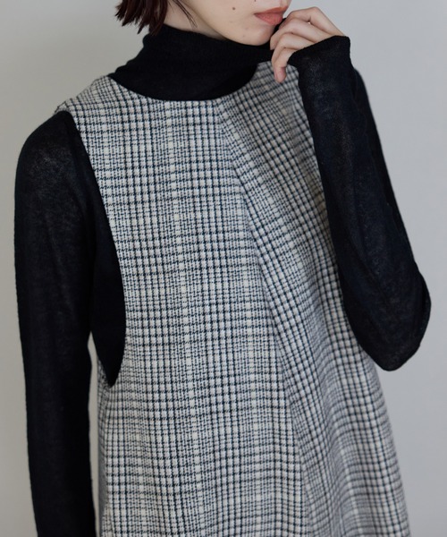 「meilmada」 タートルネックニット FREE ブラック レディース_画像3