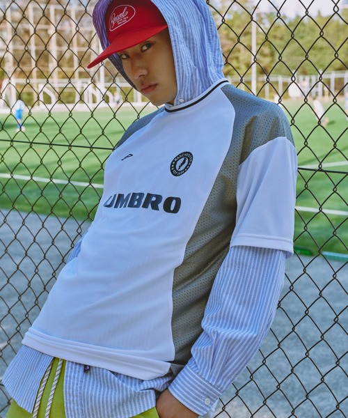 umbro tシャツ 「UMBRO/アンブロ」 別注 メッシュ切替 ゲームT