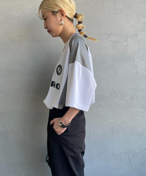 umbro tシャツ 「UMBRO/アンブロ」 別注 メッシュ切替 ゲームT
