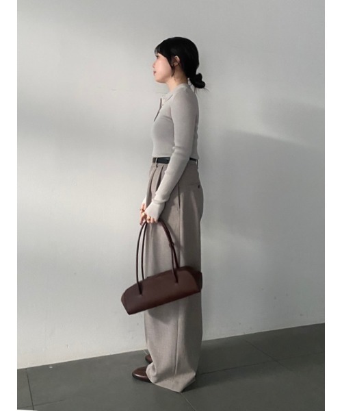 Mila Owen ストレートワイドパンツ Mila Owen（ミラオーウェン）の「ストレートワイドデニムパンツ