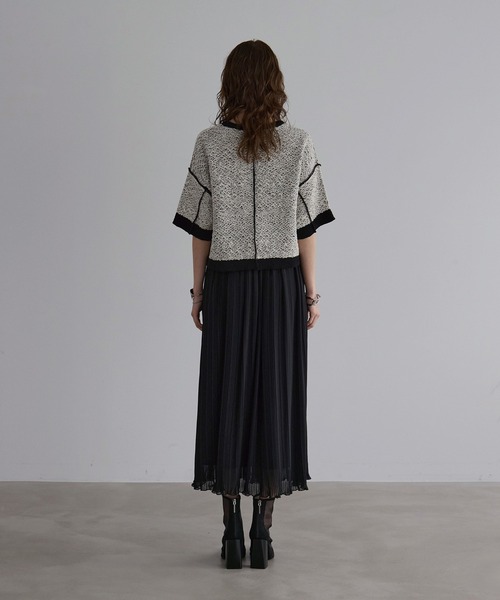 MIELI INVARIANT（ミエリインヴァリアント） スカート Pleat Ruffle