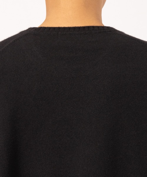 セーター ニット Cashmere Long Sleeve Knit T-shirt メンズの画像