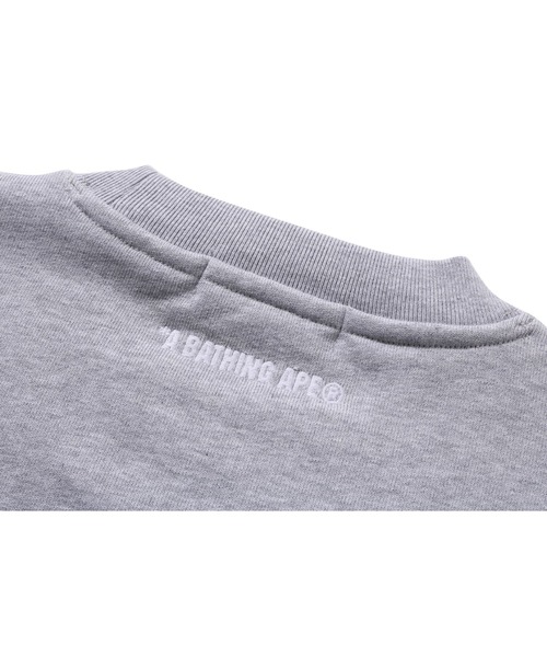 Bathing Ape スウェット　スター　グレー　L A BATHING APE トレーナー スウェット ABC CAMO HEAD RELAX FIT