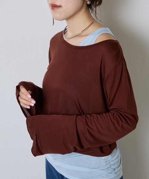 COLLAGE GALLARDAGALANTE tシャツ レイヤードロンT レディース