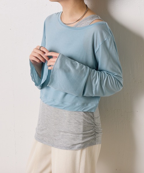 tシャツ レイヤードロンT/WEB限定 レディース