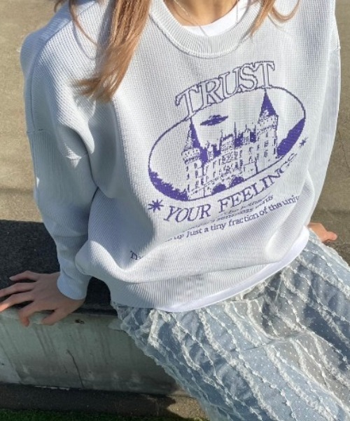 トレーナー スウェット Jumper Trust レディース メンズ