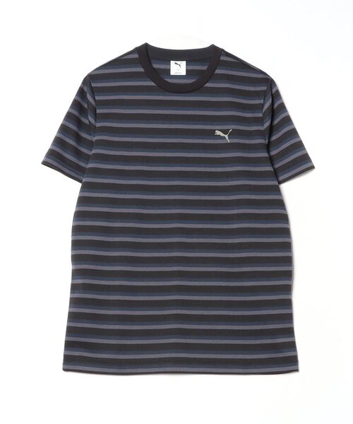 PUMA ストライプTシャツ XL PUMA tシャツ プーマ SUMMER SS ストライプ Tシャツ_ メンズ